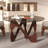 Round Coffee Table with Solid Wood Legs, Minimalist Table for Living Room-1489692007