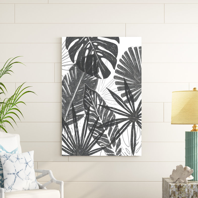 Palm Shadows I, H 48 po x l 32 po