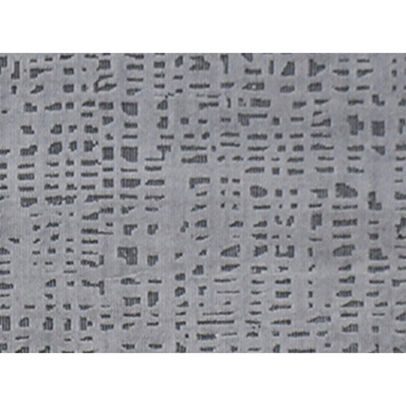 Area Rug in Gray/Ivory, Rectangle 9' x 12'