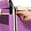 Chariot de chariot pliant convertible 3-en-1 avec banc et rangement - Chariot utilitaire robuste de 500 lb-116474554