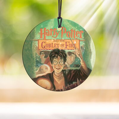 Harry Potter the Goblet of Fire Starfire Prints Hanging Glass Circle Decoration -  Trend Setters, SPCIR707