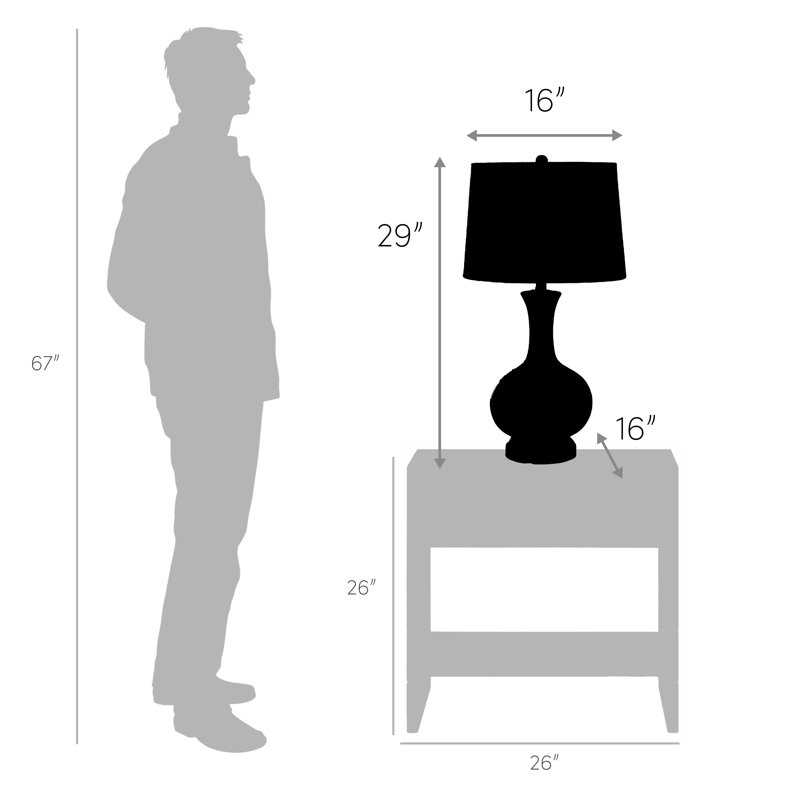 Toucha Ceramic Table Lamp