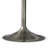 Osborne 36"W Genuine Marble And Iron Contemporary Dining Table With Pedestal Base