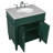 Rivers 30'' Single Bathroom Vanity with Marble Top-1999019359