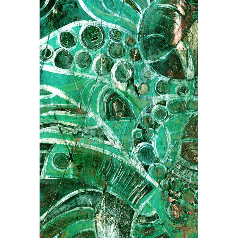 Sea Glass I - Wrapped Canvas Painting, 76cm H x 51cm W x 3.8cm D
