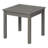 Square Acacia Solid Wood Outdoor Side Table , 20 " W 20 " D-1072828452