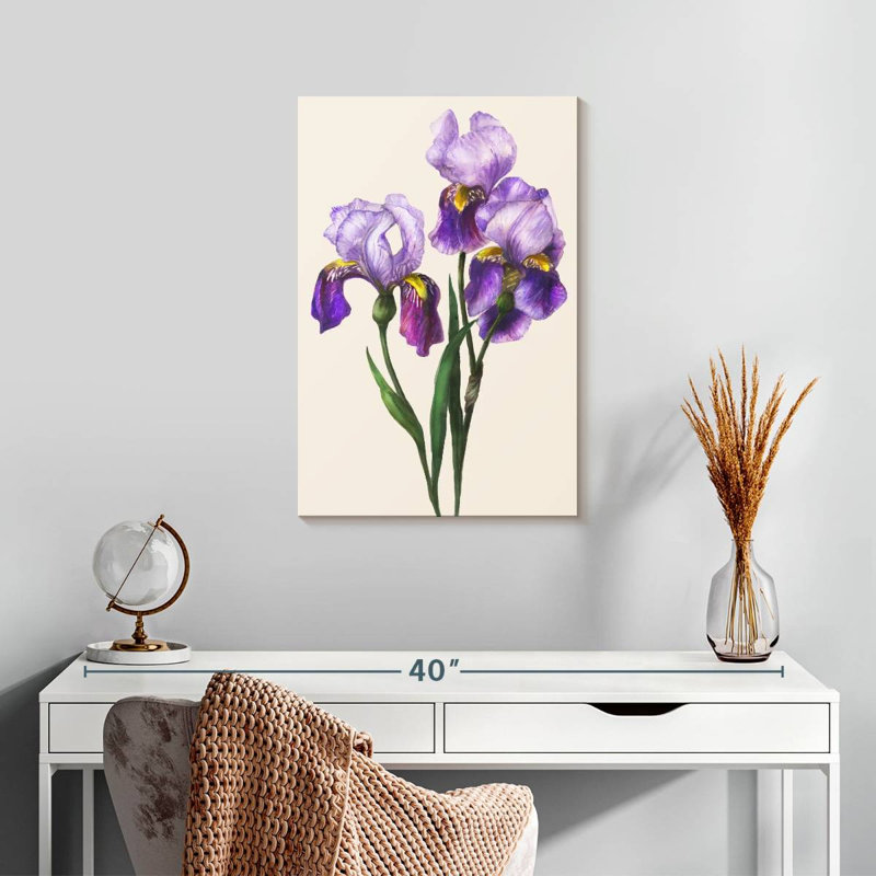 Harnek Garden Floral I, 24" H x 16" W