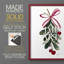 Reproduction d'art encadrée de Noël des Fêtes de Noël - bois massif-805957603-805957535