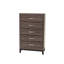 Commode en bois massif avec rangement 1 chambre 5 pièces