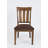 Crawford 18'' H Faux Leather Upholstered Acacia Side Chair