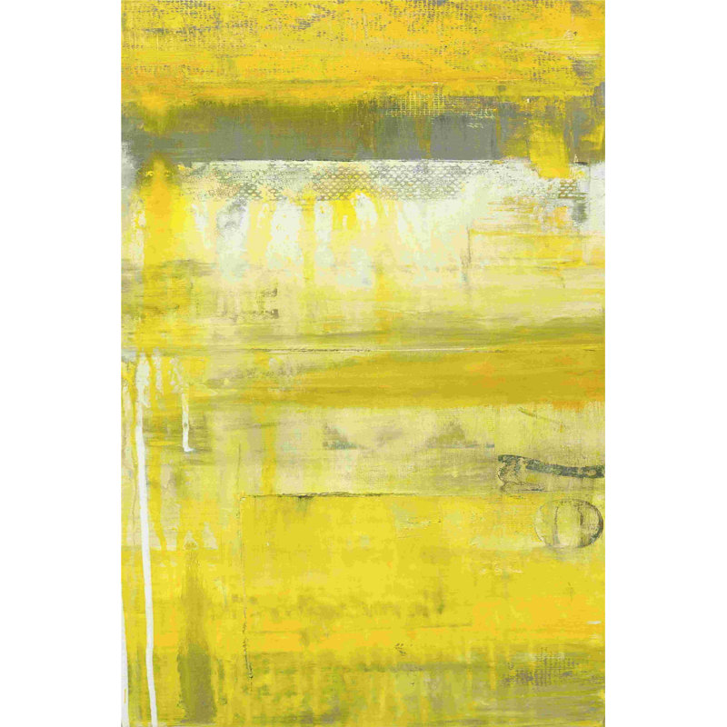 Jaune doux II, H 18 po x l 12 po