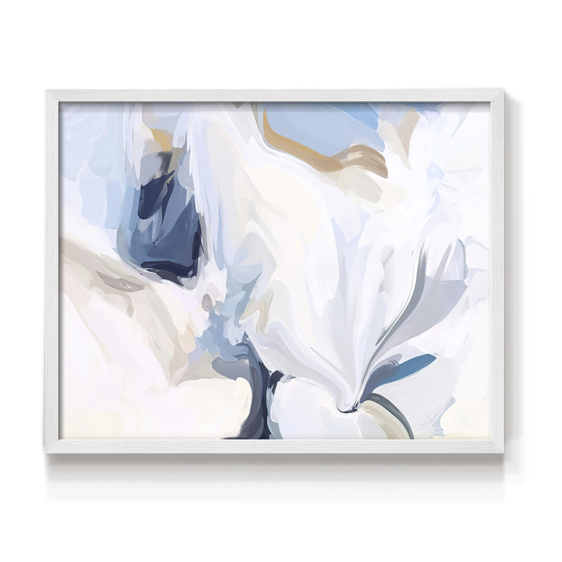 Fresh Air III - Reproduction encadrée - Restickable, H 11 po x l 14 po, Blanc