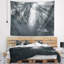 Tapisserie Schafer Sun Rays Through Grey Trees-594726768