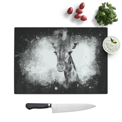 Giraffe Vol.3 Paint Splash Chopping Board