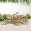 Acacia Solid Wood Patio Dining Set