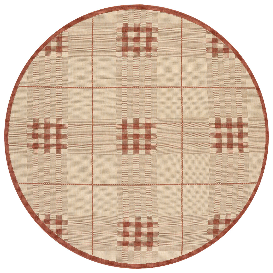 Debriana Performance Plaid Rug Gracie Oaks Rug 