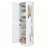 Baras Tall Freestanding Bathroom Storage Cabinet | with Hooks & Adjustable Shelves | Water-Resistant MDF Finish | Versatile Organizer for Toiletries, Towels & Small Essentials-1539185631