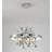 Modern LED Round Halo Confetti Chandelier -866261619-848205559