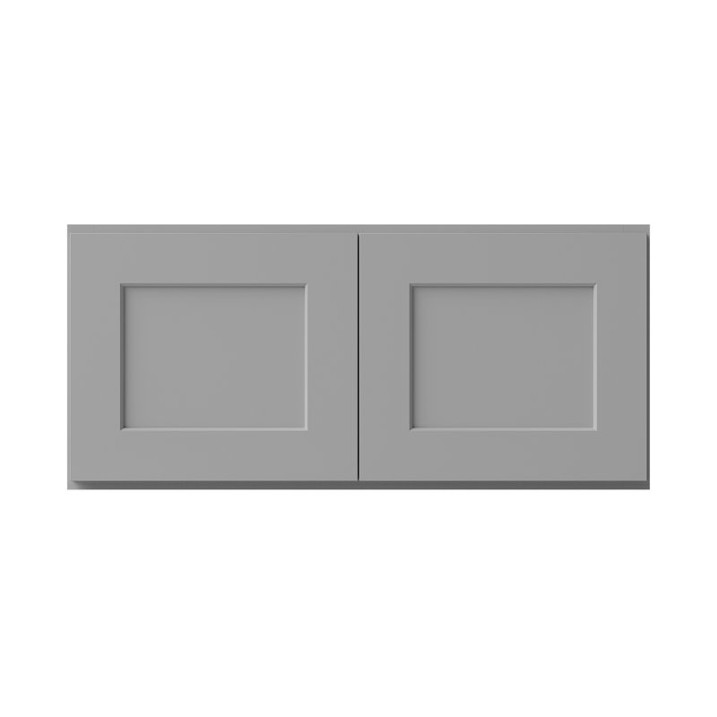 Armoire de four, 33" W x 15" H x 24" D, Gris