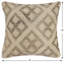 Housse et insert de coussin carré synthétique 100% laine synthétique