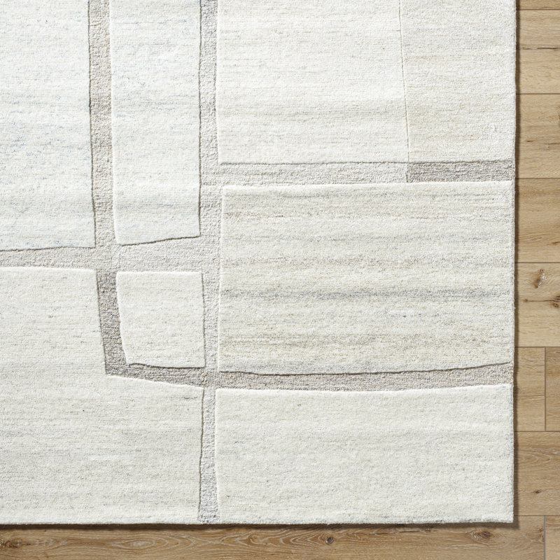 Tapis fait à la main Jerson BKO-2327, Rectangle 5 pi 7 po x 6 pi