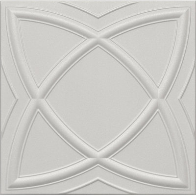 20X20 Styrofoam Ceiling Tiles Glue-Up Decorative Panels For Easy Diy Install, Home & Basement Renovation. R13 Saturn, Lot/8