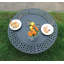 Hayler Wood Burning Outdoor Fire Pit Table with Lid-1976550204