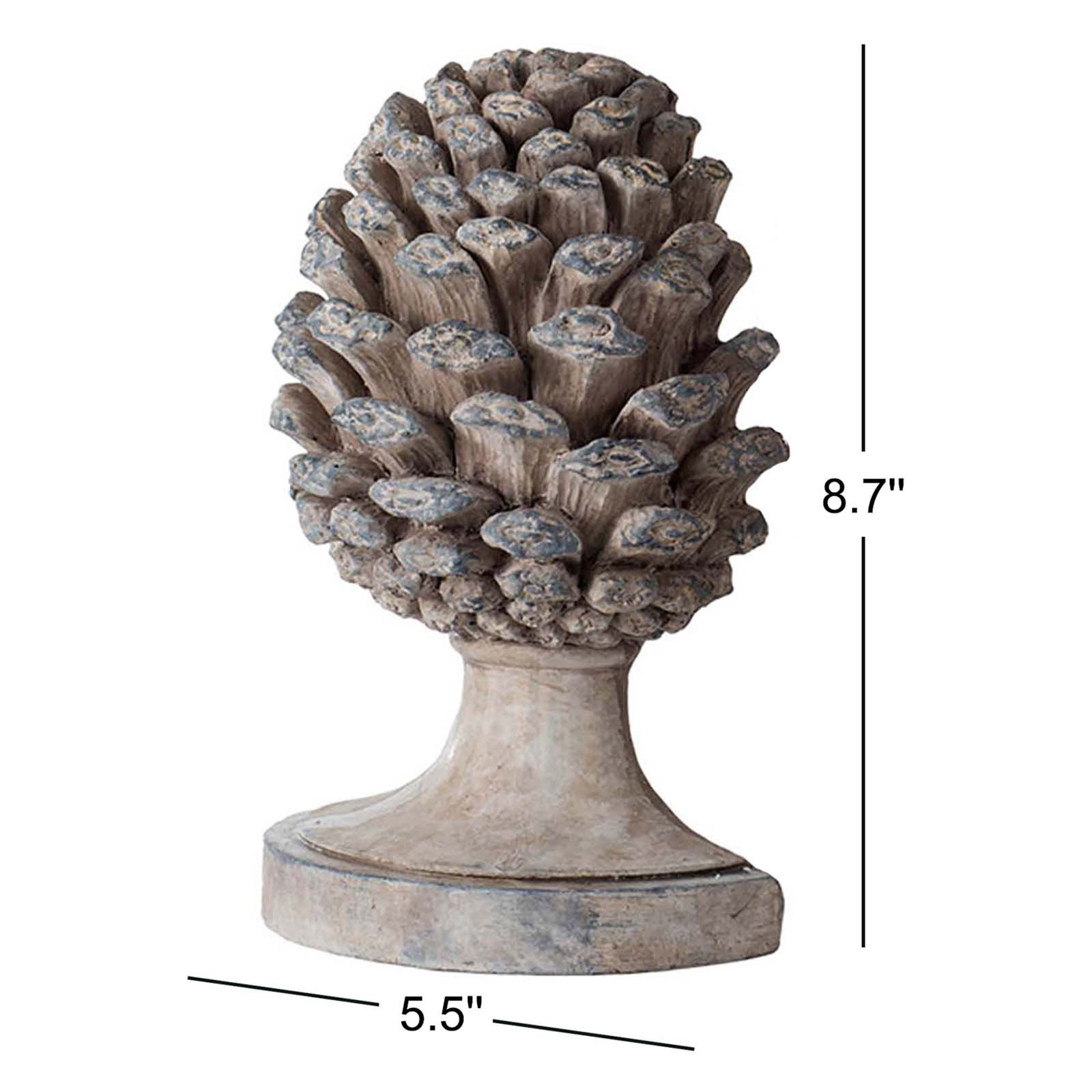 Pinecone Decorative Bookends