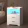 17.7'' W Unfinished Nightstand