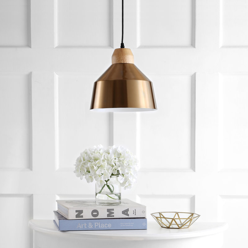 Bowe 1 - Light Single Pendant, Brass Gold