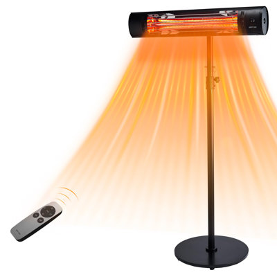 Chaufferette électrique d'extérieur à infrarouge pour l'intérieur et le mur 1500W avec IP65 étanche