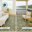 Tapis géométrique intérieur / extérieur lavable à la machine Chantille ACN2686-1624624555-1624624546