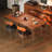4 - Person Solid Wood Solid Wood Top Four Leg Dining Set-99316749