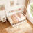 House Bed with Trundle,Kids Bed with Shelf-1947386878