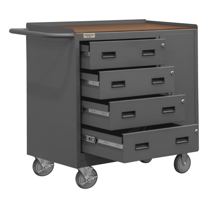 Armoire de rangement mobile H 36 "x l 42" x p 24 "CMB