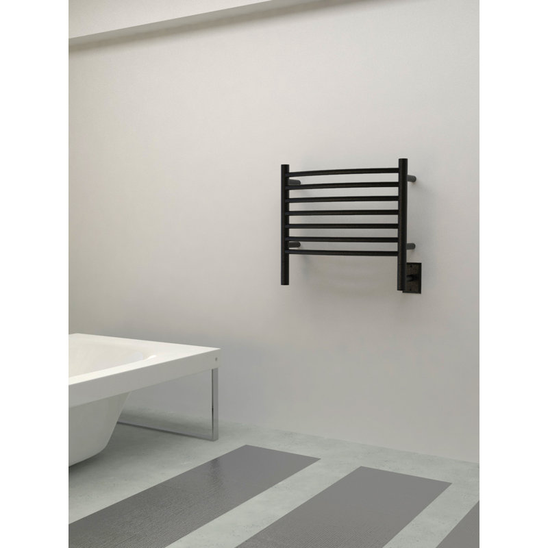 Chauffe-serviettes électrique mural Jeeves, Noir mat