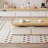 Japanese log style solid wood coffee table