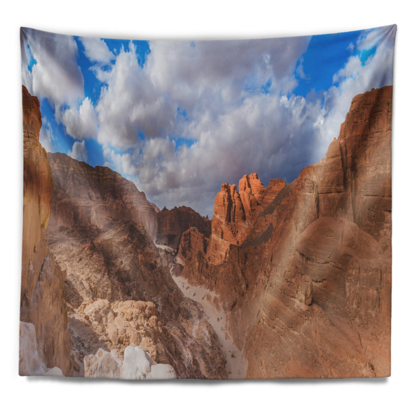 Polyester Tapestry, 50" H x 60" W