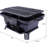 Oval Cast Iron Picnic Stove - , With Built-In Handles, For Outdoor Enjoyment Grill Enameled, Portable, Camping And Hunting Adventures