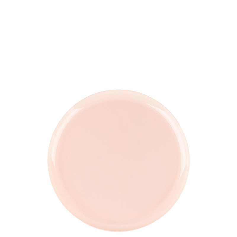 Assiettes en plastique rondes jetables Eco Collection Collection Edge 90 invités, L 6,3 po, Rose