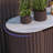Outdoor All-Aluminum Rock Panel Sink Cabinet-114763800