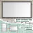 Aluminum Rectangle Wall Mirror-96139757
