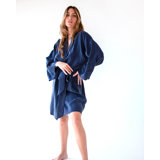 Women’s Mini Kimono Midnight Blue