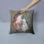 Coussin décoratif intérieur/extérieur gris-1073330420