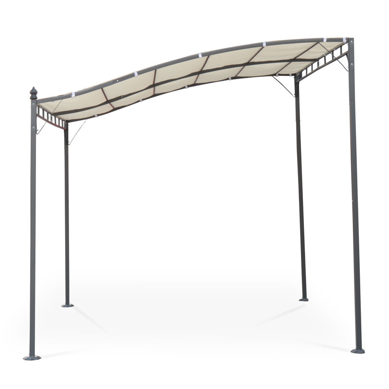 Laurits 3m x 2.5m Steel Patio Gazebo, White