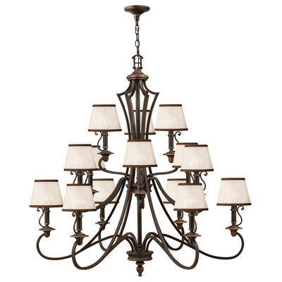 Bellingdon 15 - Light Shaded Chandelier