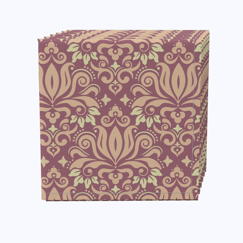 Castlehaven 100% Cotton Floral Square Napkin