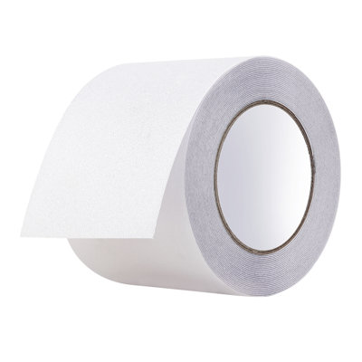 VEVOR Clear Anti-Slip Tape 30FT x 4 Inch - Heavy Duty Transparent Non-Slip Grip Tape for Stairs, Bathroom & Outdoor Steps