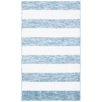 Marcel Performance Machine Washable Striped Rug