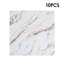 10Pcs Self-Adhesive Marble Pattern Wall Tile Stickers-45245889-45245912